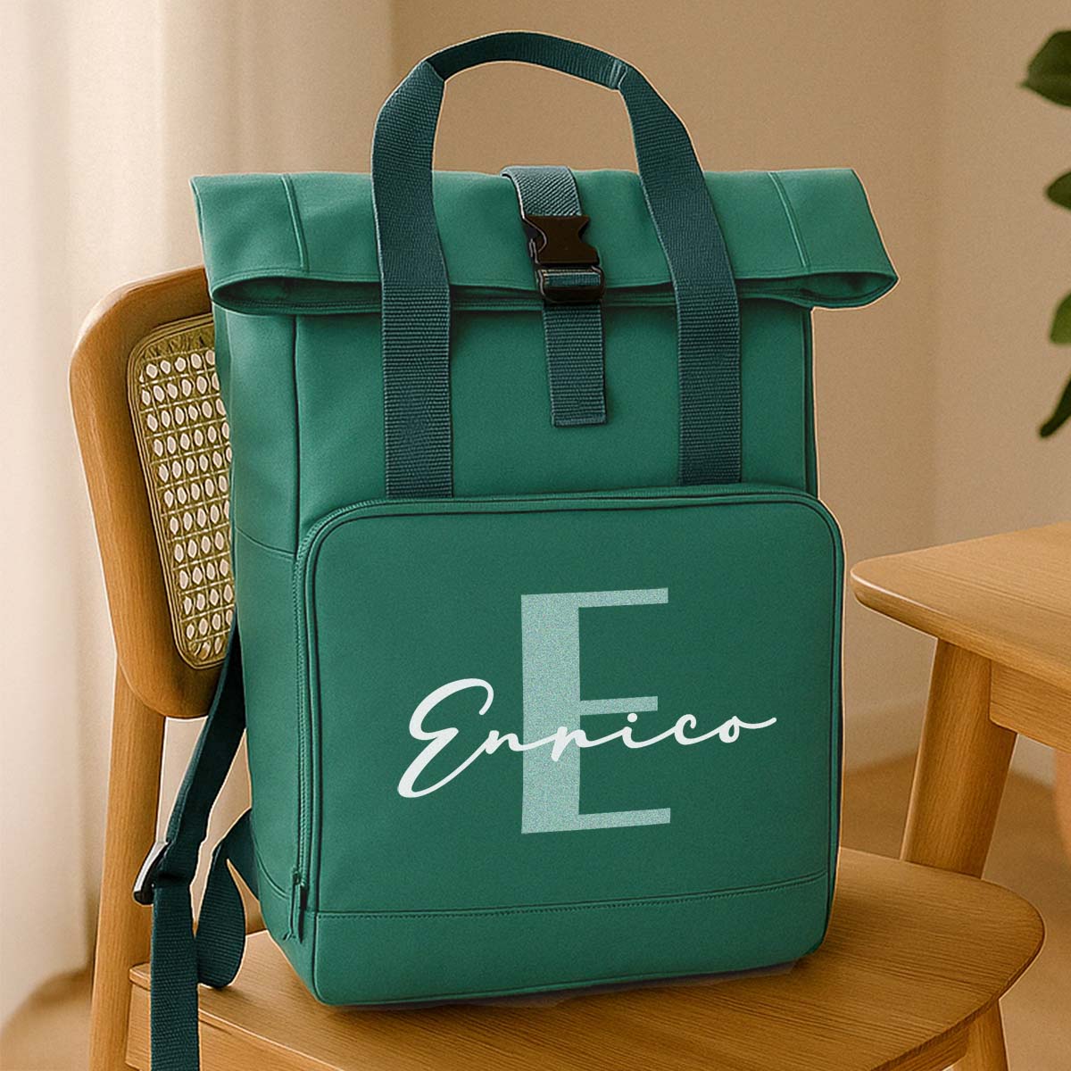 Image of Zaino Personalizzato con Monogramma
