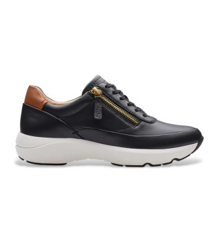 sneakers-tivoli-zip-in-pelle-nera