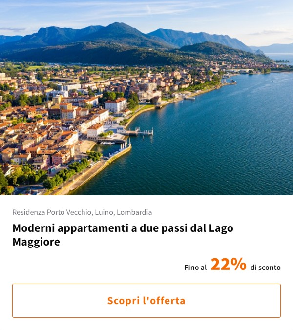 Moderni appartamenti a due passi dal Lago Maggiore