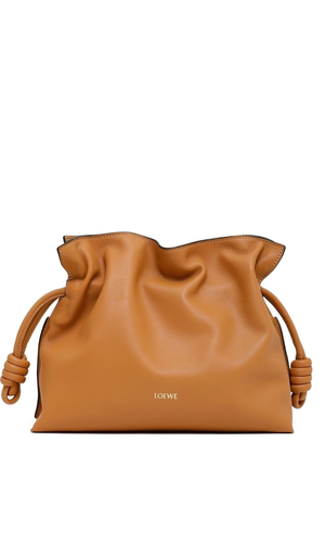 Flamenco leather medium clutch