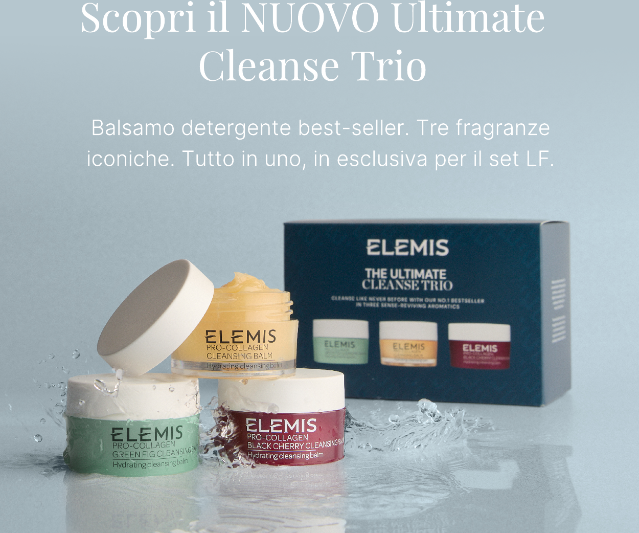 Scopri il NUOVO Ultimate Cleanse Trio