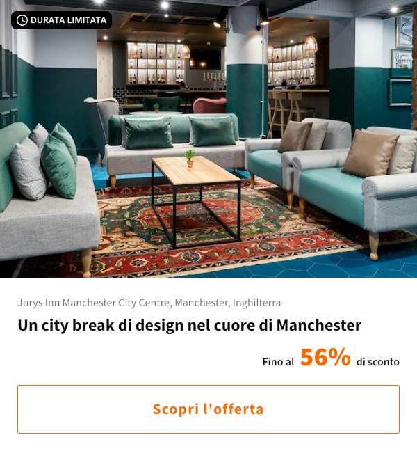 Un city break di design nel cuore di Manchester