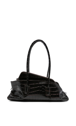 La Passeggiata small leather shoulder bag