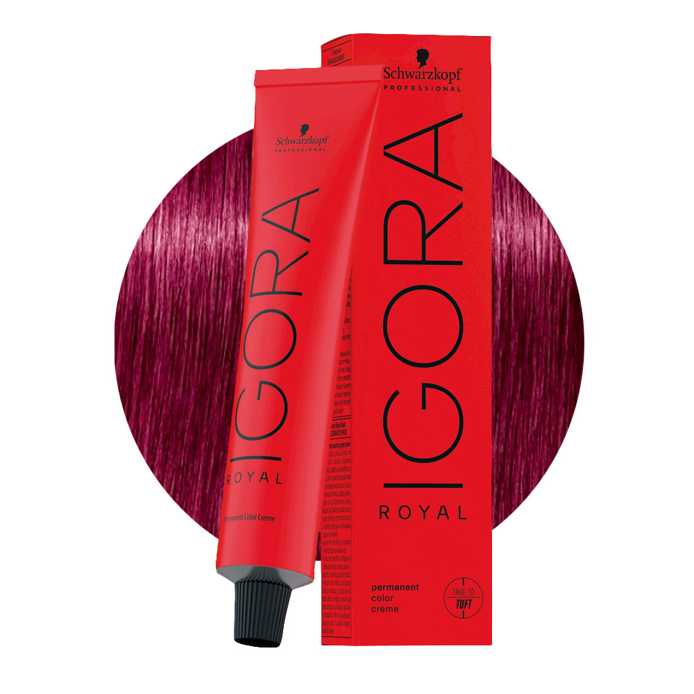 Image of Schwarzkopf Igora Royal 9-98 Biondo Chiarissimo Violetto Rame 60ml- colorazione permanente
