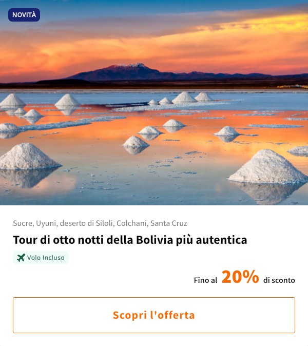 Tour di otto notti della Bolivia più autentica