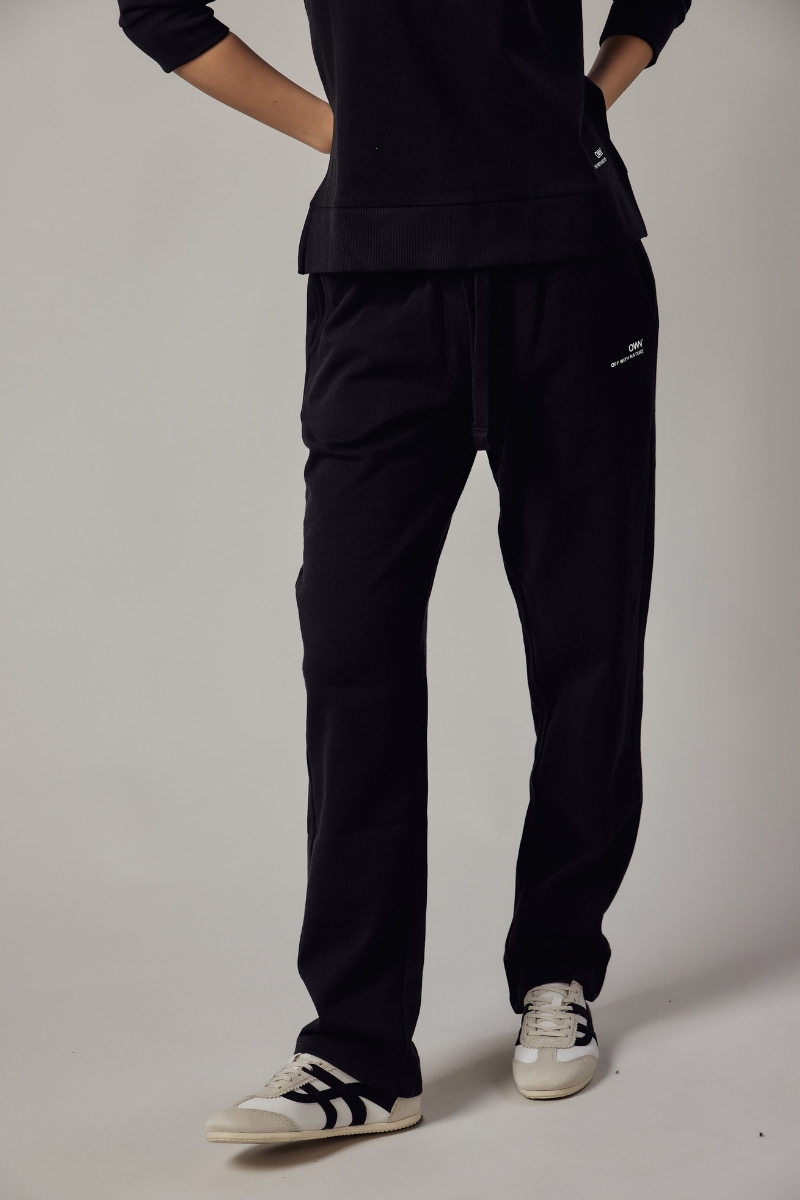 Brushed Straight Joggers