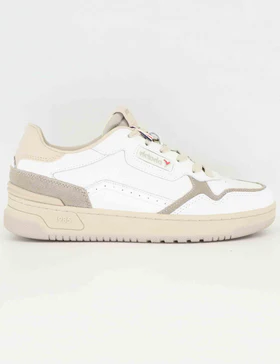 Sneakers in pelle bianca Uomo 8800119 Gris