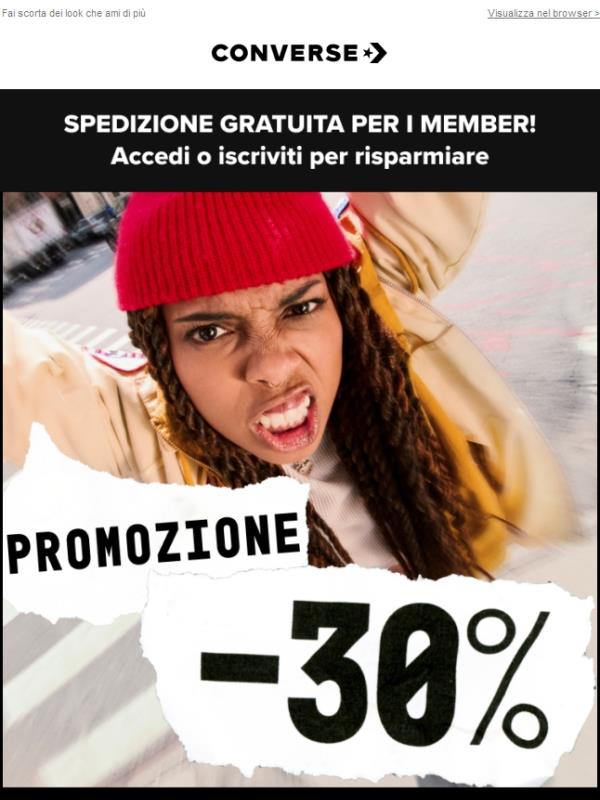 30% di sconto per acquistare Chuck senza rimorsi