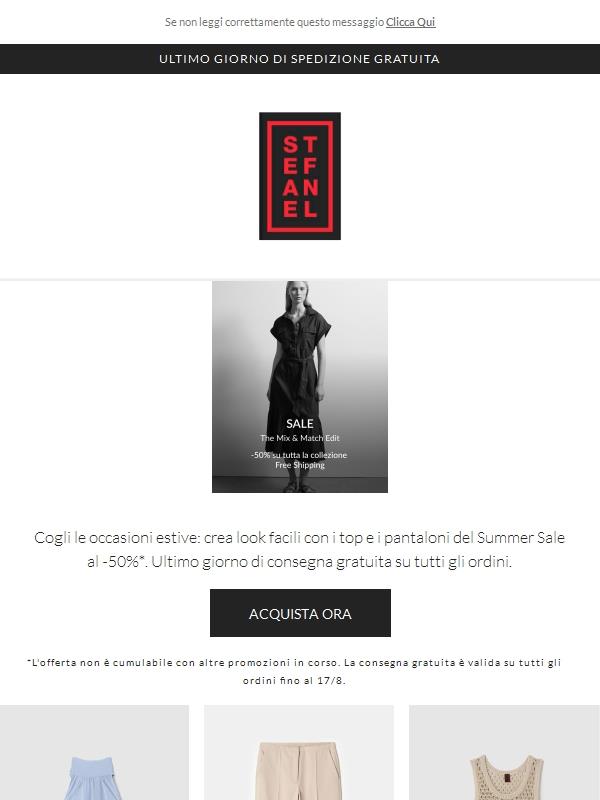 LAST CHANCE FREE SHIPPING | The Mix & Match Edit