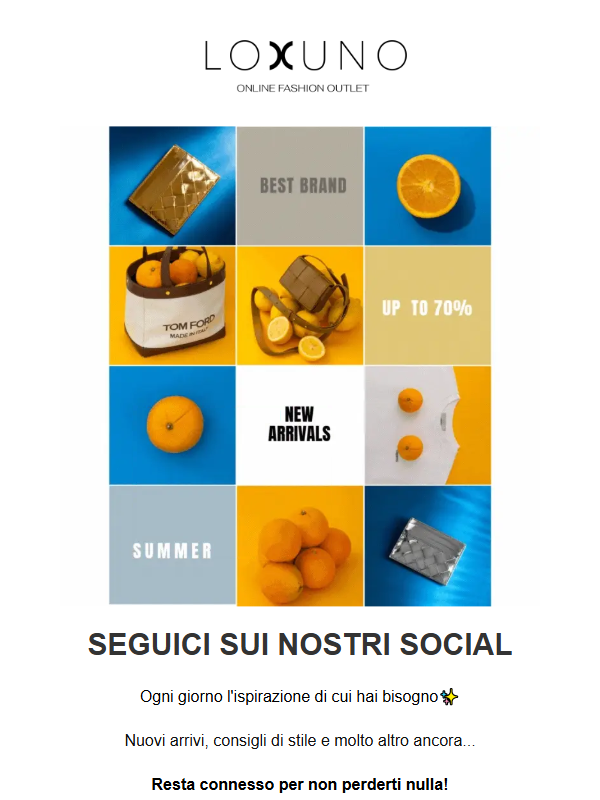 Offerte esclusive + stile a portata di like ✨