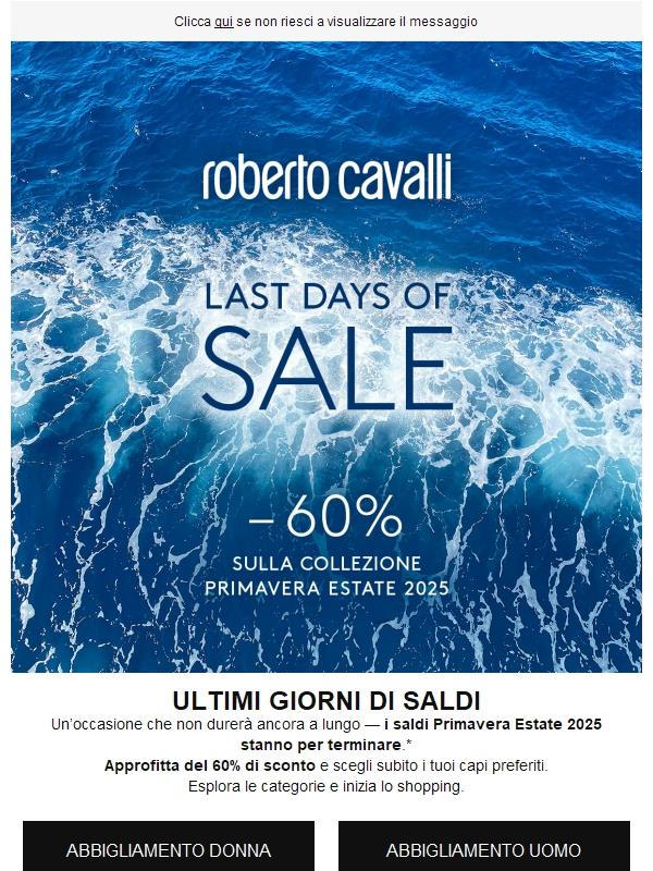 Ciao ! Non perdere gli ultimi giorni di saldi