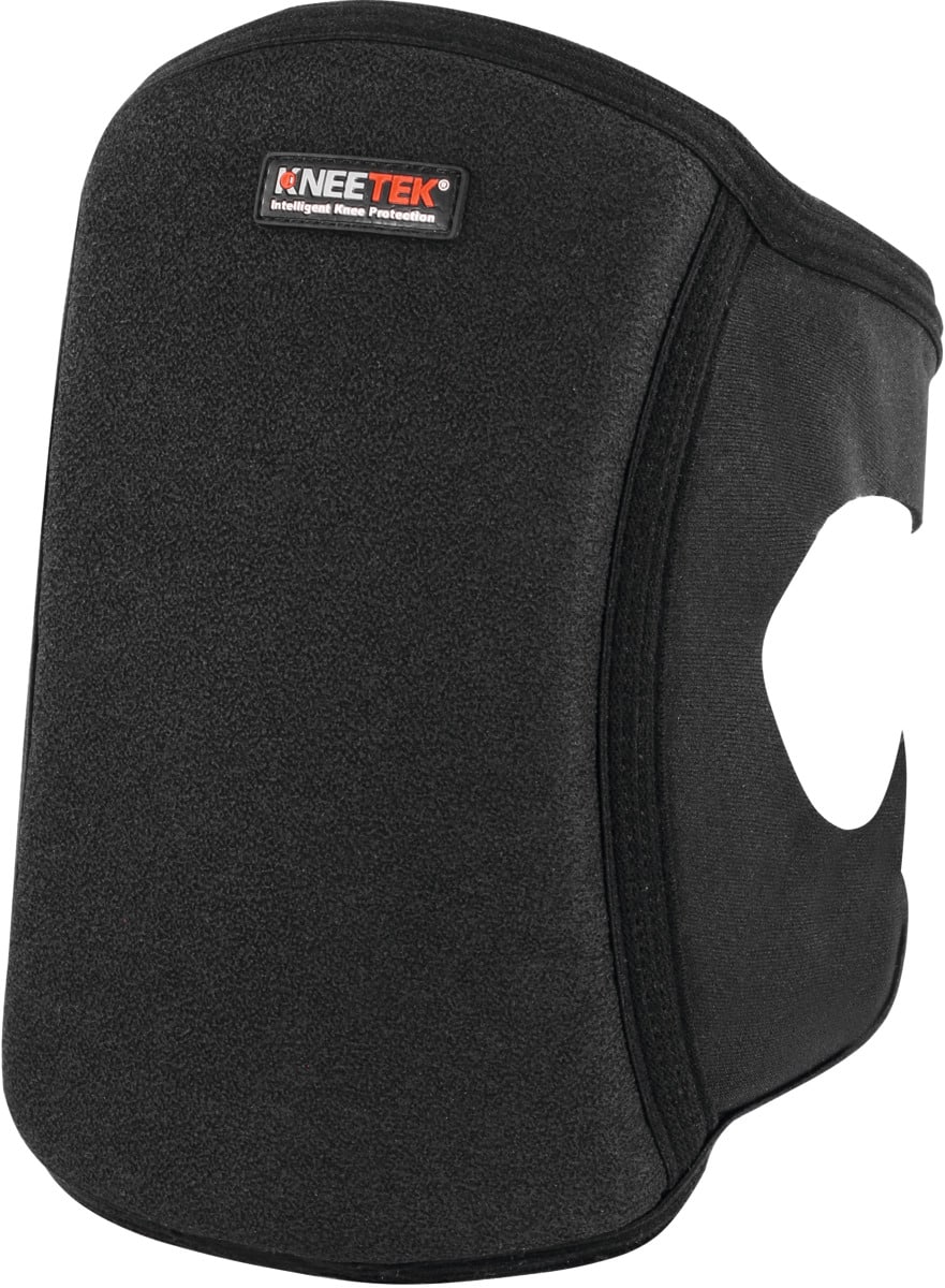 KNEETEK - Ginocchiere PROFILINE Poly 1 paio, nero, Modello: KNEE