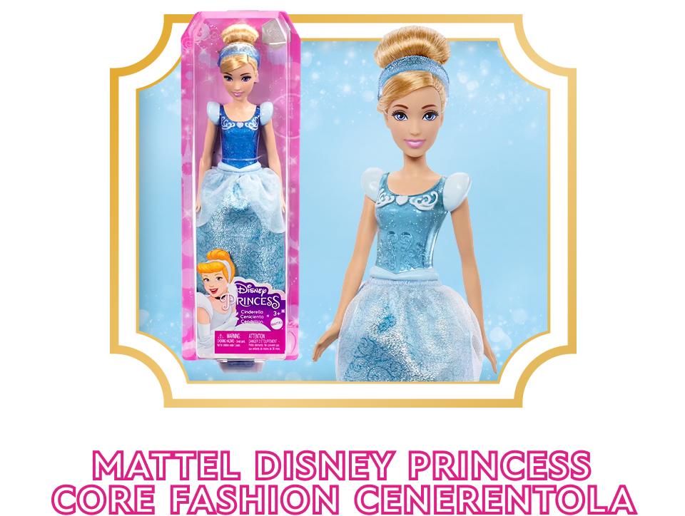 Mattel Disney Princess Core Fashion Cenerentola