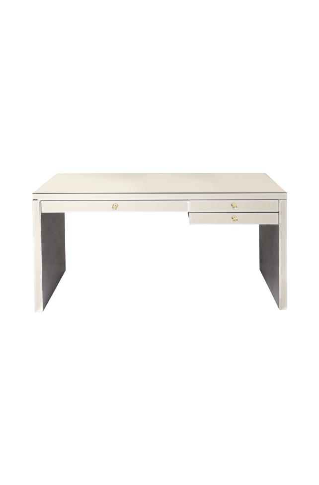 SCRIVANIA LUXURY CHAMPAGNE 140X60CM