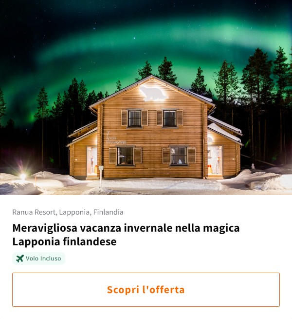 Meravigliosa vacanza invernale nella magica Lapponia finlandese