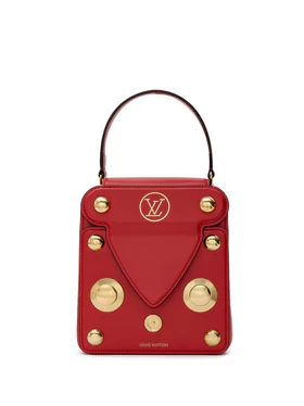 Borsa a Tracolla S-Lock XL in Pelle Rossa Louis Vuitton