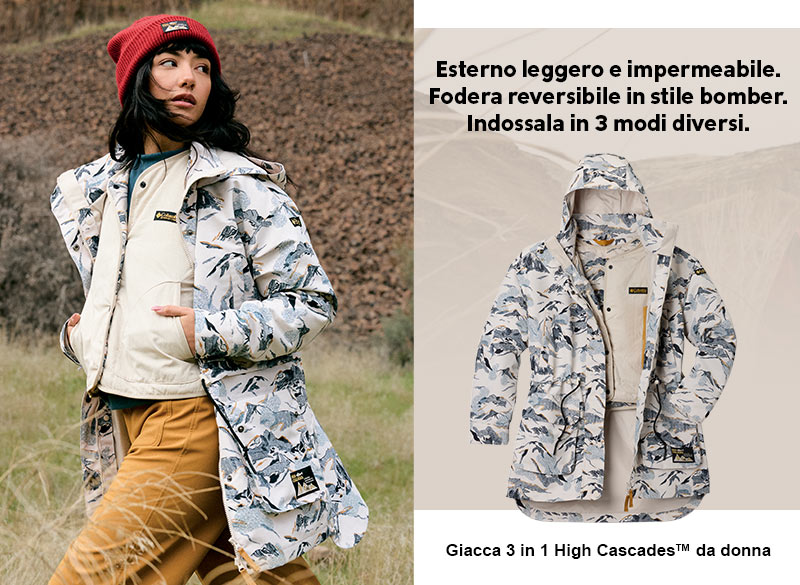Giacca 3 in 1 High Cascades™ da donna