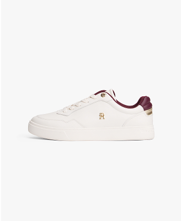 Sneakers sportive in pelle con monogramma TH