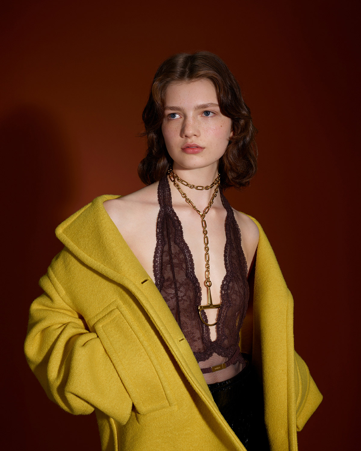 Capo di abbigliamento Scopri di più sul sito Web di Gucci 