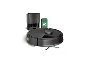 Roomba Irobot 105 Combo con Stazione di Ricarica e Svuotamento Robot Aspirapolvere 2-in-1 lava e aspira