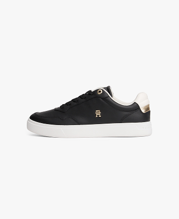 Sneakers sportive in pelle con monogramma TH