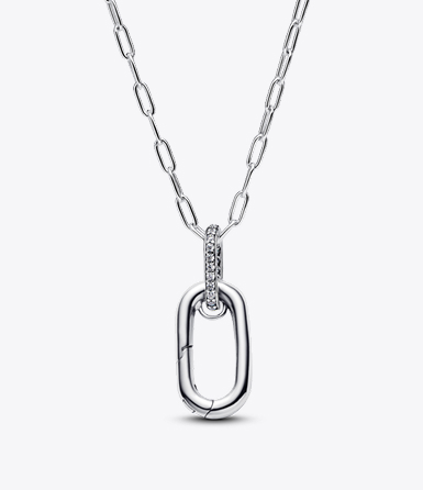 Openable Link Pendant Necklace