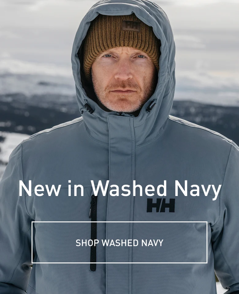New in Washed Navy. SHOP WASHED NAVY