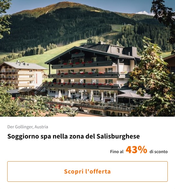 Soggiorno spa nella zona del Salisburghese