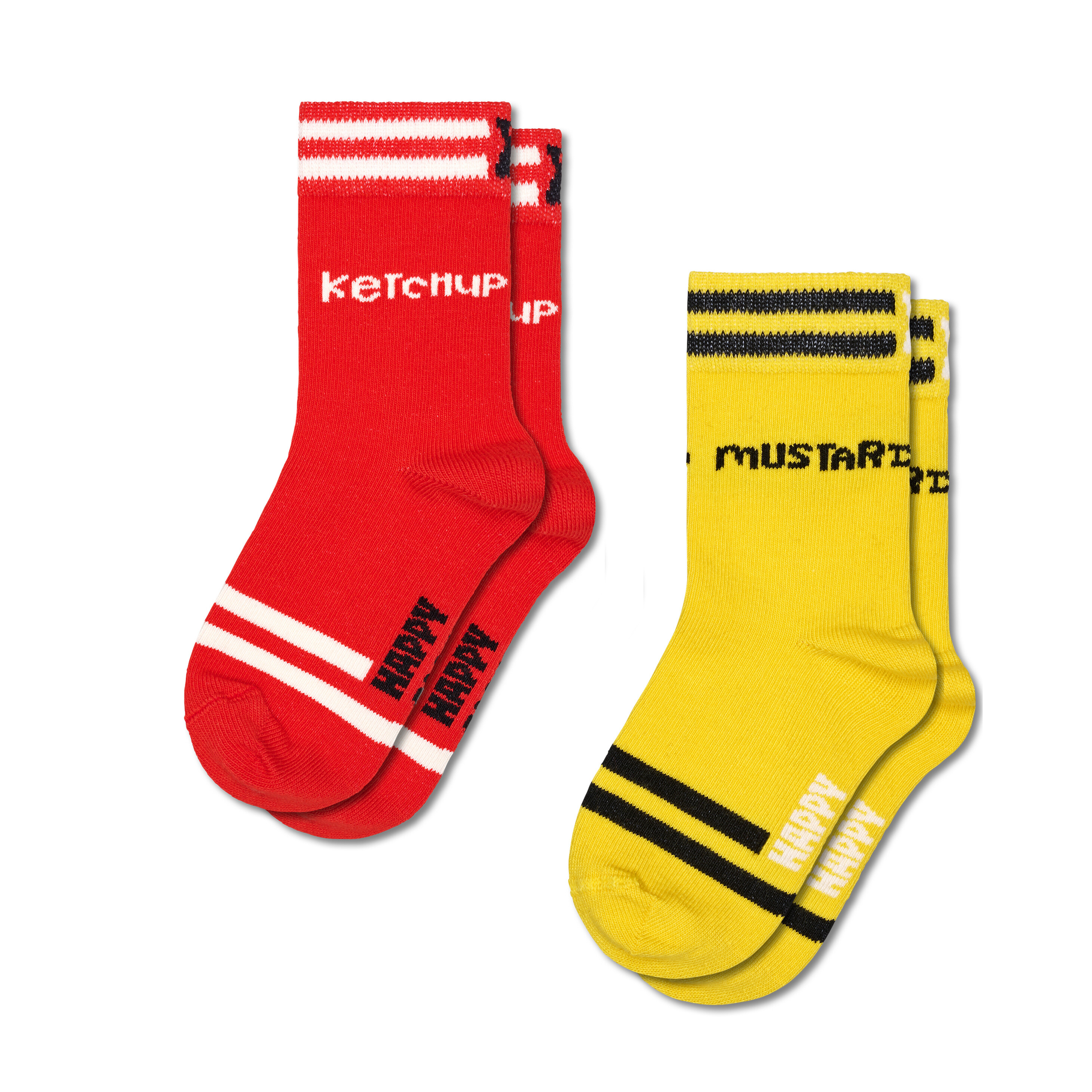Kids 2-Pack Ketchup Socks