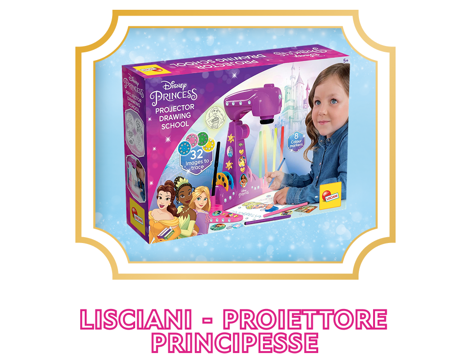 Lisciani - Proiettore principesse