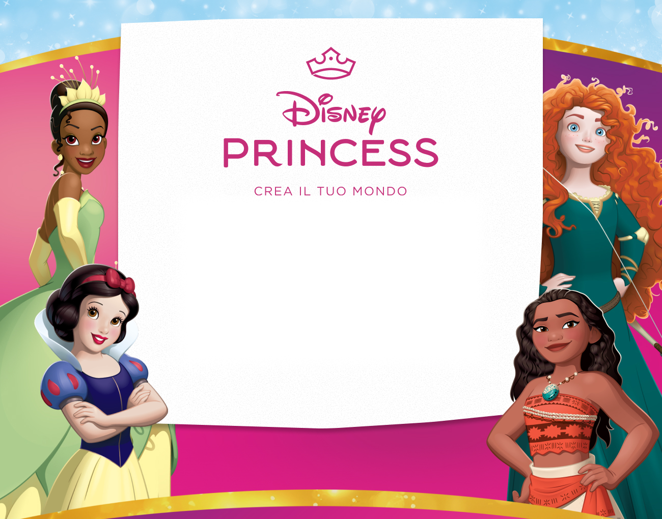 DISNEY PRINCESS CREA IL TUO MONDO