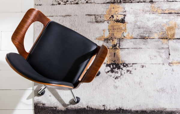 Sedia Ufficio Girevole Patron Walnut