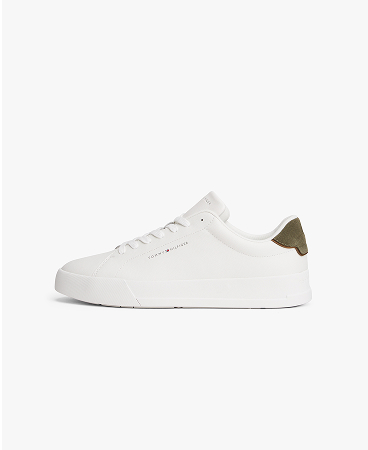 Sneakers sportive in pelle