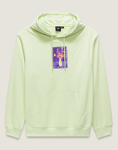 Floral Decor Pullover Hoodie