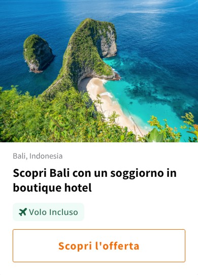 Scopri Bali con un soggiorno in boutique hotel