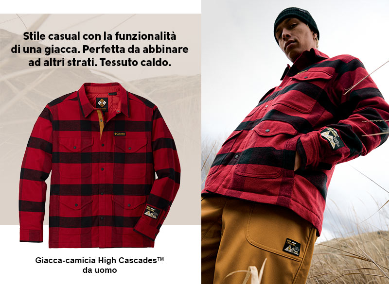 Giacca-camicia High Cascades™ da uomo