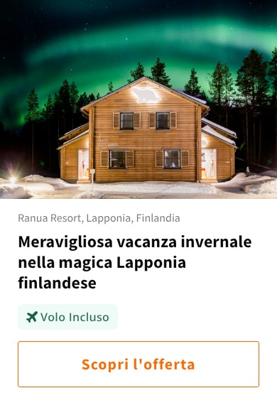 Meravigliosa vacanza invernale nella magica Lapponia finlandese