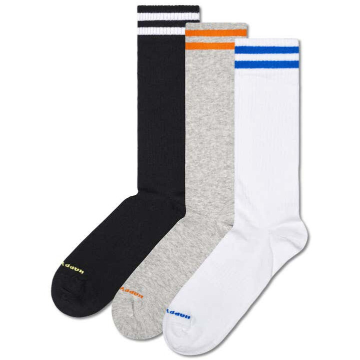 3-Pack Solid Sneaker Socks