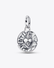 Heart Medallion Charm