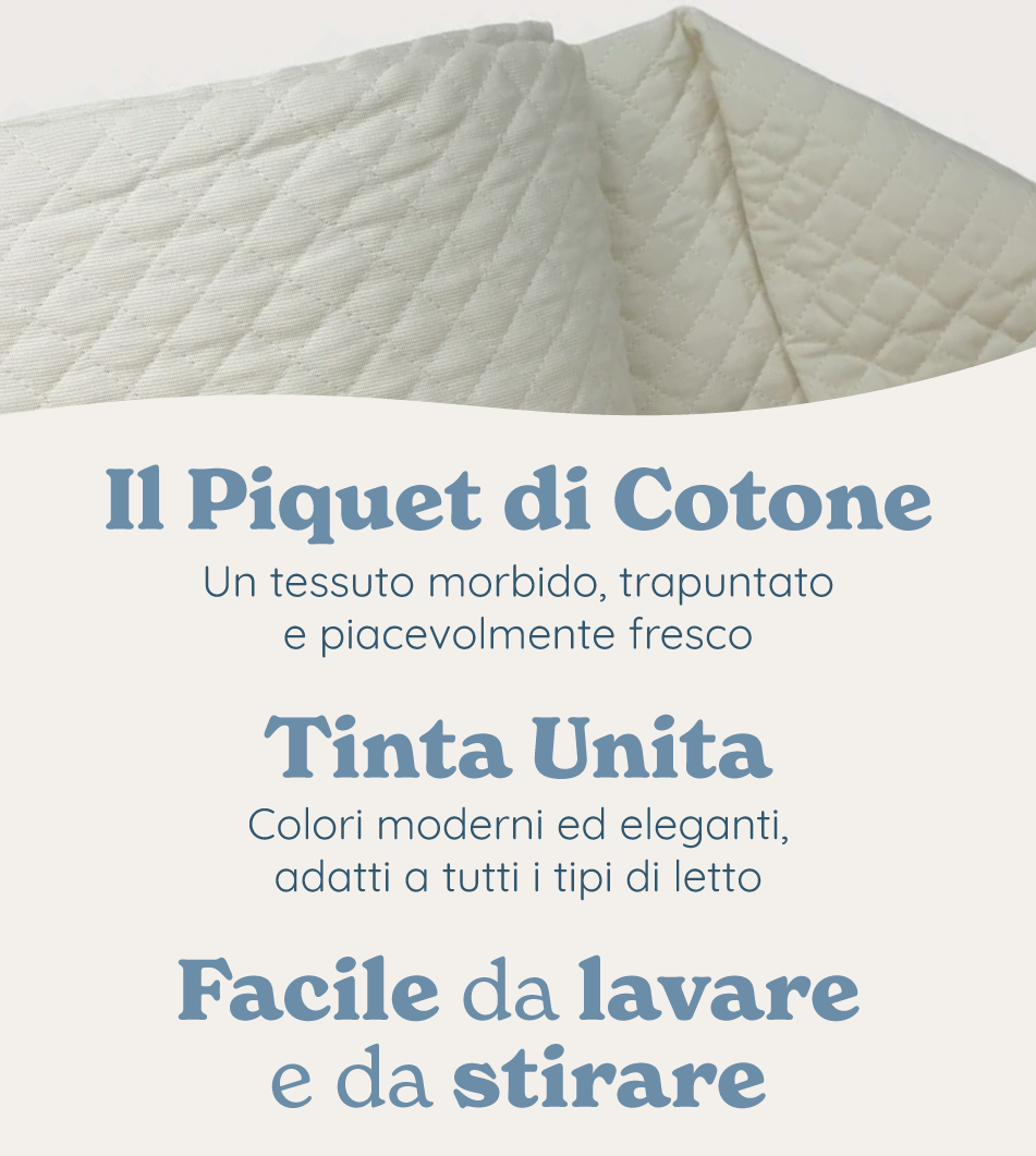 Tinta unita, facila da lavare e da stirare