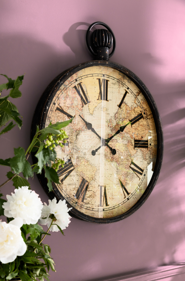 Orologio Da Parete European Map 96cm