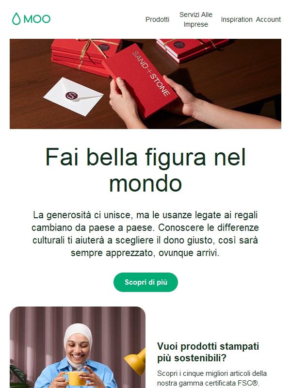 Guida facile ai regali internazionali