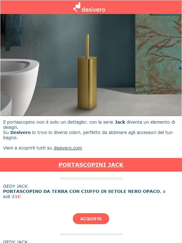 Con Gedy, il bagno perfetto parte dai dettagli