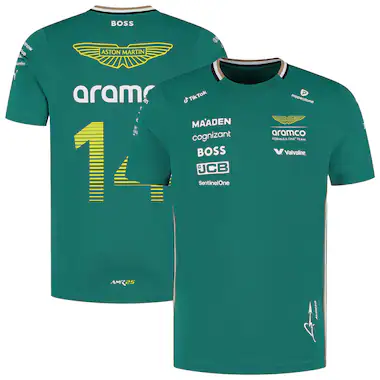 Maglietta Aston Martin Aramco Cognizant F1...
