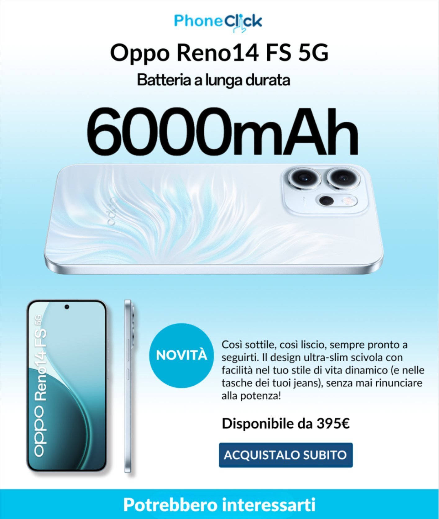Oppo Reno 14 FS 5G | Phoneclick