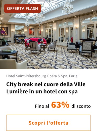 City break nel cuore della Ville Lumière in un hotel con spa