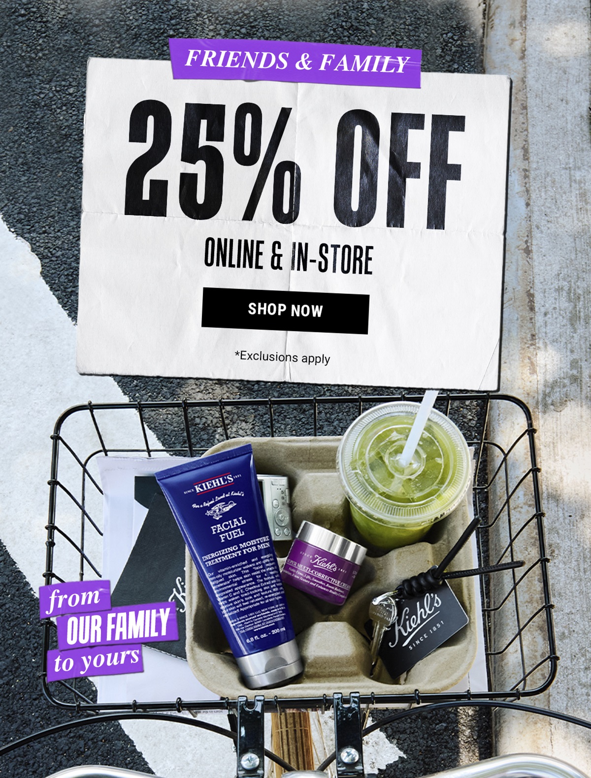 25% OFF ONLINE & IN-STORE