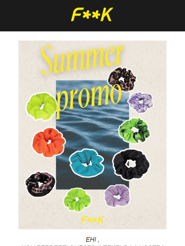 ☀️ SUMMER PROMO!