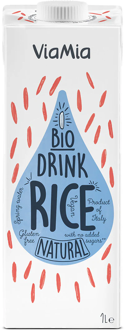 Bevanda di Riso biologica 1000 ml bevanda vegetale via mia ( da the bridge / veneto )