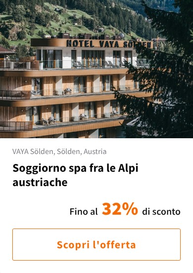 Soggiorno spa fra le Alpi austriache